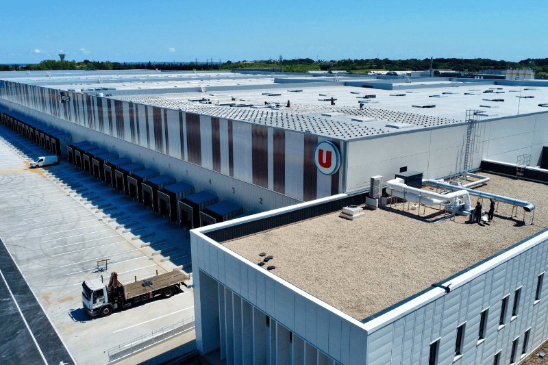 Gestion énergétique : entrepôts logistiques U LOG